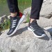 Bestof 354 Kırmızı-Siyah Memoryfoam Bağacaksız Spor Ayakkabı