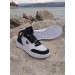 Dunlop 2243 Beyaz-Siyah Fuspetli Ortapedik Boğazlı Spor Ayakkabı