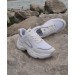 Dunlop 2323 Beyaz Fuspetli Kalın Taban Spor Ayakkabı