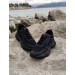 Dunlop 2323 Siyah Renk Fuspetli Kalın Taban Spor Ayakkabı