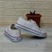 Fiyra 554 Beyaz Kısa Unisex Sneaker Keten Spor Ayakkabı