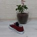 Fiyra 554 Bordo Kısa Unisex Sneaker Keten Spor Ayakkabı