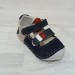 Fiyra 8002 Lacivert-Beyaz  Hakiki Deri Ortapedik İlk Adım Bebe Ayakkabı