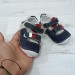 Fiyra 8002 Lacivert-Beyaz  Hakiki Deri Ortapedik İlk Adım Bebe Ayakkabı