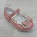 Fiyra 8005 Pembe Cırtlı El Yapımı Ortapedik Kız Bebe Babet Ayakkabı