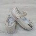 Fiyra 8007 Beyaz Cırtlı El Yapımı Ortapedik Kız Bebe Babet Ayakkabı