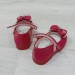 Fiyra 8010 Fuşya Cırtlı El Yapımı Ortapedik Kız Bebe Babet Ayakkabı