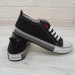 Fiyra 9001 Siyah Keten Sneaker Bağacaklı Çocuk Spor Ayakkabı