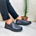 Fiyra Flcn400 Siyah İç Dış Hakiki Deri  Kaymaz Taban Erkek Ayakkabı