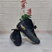 Jump 29676 Siyah-Altın Çoraplı Krampon Çimsaha Futbol Ayakkabı