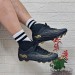 Jump 29676 Siyah-Altın Çoraplı Krampon Çimsaha Futbol Ayakkabı