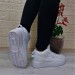 Kinetix Enner Pu Hı Beyaz Fuspetli Boğazlı Kaymaz Spor Ayakkabı