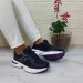 Lotto Charlıson Siyah-Mor Hafızalı İç Taban Bayan Spor Ayakkabı
