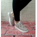 U.s.polo Exxy Pudra Rengi Kadın Sneaker Spor Ayakkabı