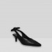 Hobby 22401 Cilt Deri Kadın Stiletto Ayakkabı