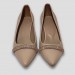 Hobby 22427 Taşlı Deri Kadın Stiletto Ayakkabı