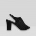 Hobby 23835 Hakiki Deri Kadın Topuklu Yazlık Ayakkabı