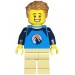 Lego Minifigür Creator Male, Dark Azure And Dark Blue Shirt With Mountains Twn474