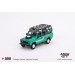 Mini Gt Land Rover Defender 110 1985 County Station Wagon Trident Green - 590