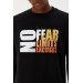 No Fear Erkek Sweatshirt Siyah M500260