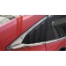 Honda Civic Fb7 12-15 Kelebek Cam Vizörü Kaplama Pianoblak 2'Li Set