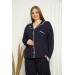 Kadın Büyük Beden Pijama Takımı Uzun Kollu Pamuklu Francesca35
