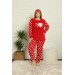 Polar Kadın Büyük Beden Pijama Takımı 808011