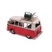 Dekoratif Metal Minibüs Vintage Vosvos Hediyelik