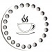 Ahşap Bardak Altlığı Kahve Fincan Model ( 4 Adet )