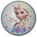 Ahşap Çanta Plakası 7297 Frozen Elsa