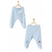 Andywawa Erkek Bebek Gemi Temalı Mavi 2Li Pantolon Takımı Ac21604Rep