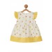 Andywawa Kız Bebek Meyve Motifli Sarı Elbise Takım Ac22733