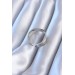 316L Çelik Gümüş Renk Zirkon Taşlı Romen Rakam İşleme Detay Kadın Yüzük - Bj-Byk2763