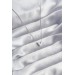 Gümüş Renk Beyaz Kalp Model Nazar Boncuk Detay Kadın Kolye - Bj-Bko8104