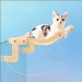 Kedi Dinlenme Hamağı Ayarlanabilir Özel Tasarım Kedi Yatağı Hamak