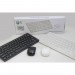 Kingboss Kablosuz Q Türkçe Klavye Mouse Set 2.4Ghz Siyah