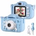Mini Karikatür Çocuklar Dijital Kamera 1080P Mavi Ks104