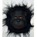 Orangutan Maskesi - Maymun Maskesi - Goril Maskesi Yetişkin Çocuk Uyumlu Siyah Renk Model 1