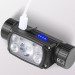 Peakstar Ps-200 Xhp50+ 2*Xpe+2* Led 180 Derece Ayarlanabilir Mıknatıslı Sensörlü Su Geçirmez Kafa Lambası