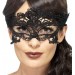 Siyah Renk Venedik Dantel Parti Maskesi Göz Maskesi Model 1