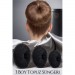 Transformacion 14 Adet Siyah Saç Topuz Süngeri 3 Boy Forero Design 