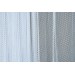 Baklava Modeli̇ Beyaz Renk Tek Kanat Hazır Dikilmiş Pileli Fon Perde 300*260 Cm