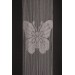 Kelebek  Model Gri̇ Renk İp Perde Hazir Düğmeleri̇ Di̇ki̇lmi̇ş İp Perde 300*270 Cm