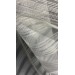 Makarna 450 Model Si̇mli̇ Kirik Beyaz Renk Hazir Di̇ki̇lmi̇ş Pi̇leli̇ Tül Perde 300*260
