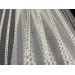 Makarna Model Altin Si̇mli̇ Kirik Beyaz Renk Hazir Di̇ki̇lmi̇ş Pi̇leli̇ Tül Perde 300*260