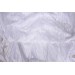 Selvi̇ Desen Beyaz Renk Tek Kanat Hazır Dikilmiş Pileli Fon Perde 300*260 Cm