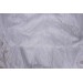 Selvi̇ Desen Kirik Beyaz Renk Tek Kanat Hazır Dikilmiş Pileli Fon Perde 300*260 Cm