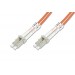 Digitus Lc-Lc Fiber Optik Patch Kablo, 10 Metre, Multimode, Duplex, 62.5/125