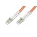 Digitus Lc-Lc Fiber Optik Patch Kablo, 2 Metre, Multimode, Duplex, 62.5/125