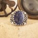 Lapis Lazuli Taşlı El İşi Gümüş Yüzük